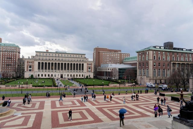 FILE — Columbia University in New York, on March 31, 2025. A recent group statement showed that the nation’s academic leaders, at first reluctant to oppose President Donald Trump’s moves, are beginning to unite. (Hiroko Masuike/The New York Times)