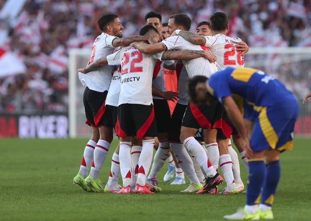 Sensaciones opuestas: el festejo de River, detrás de la frustración de un Boca sin convicción en el Monumental