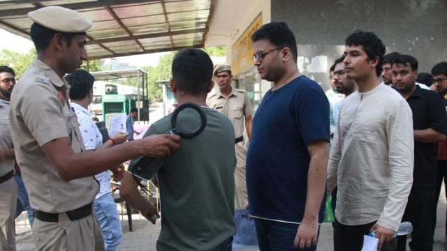 NEET-UG security tightened: Police escort, multi-layered frisking on exam day