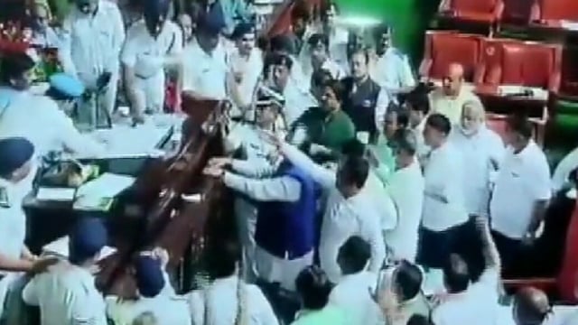 18-MLAs were suspended for creating ruckus inside Karnataka assembly last month. 