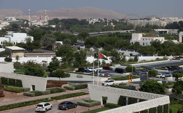 A general view of Muscat, ahead of the awaited negotiations between U.S. and Iran, Muscat, Oman, April 25, 2025. REUTERS/Ibraheem Abu Mustafa/File Photo