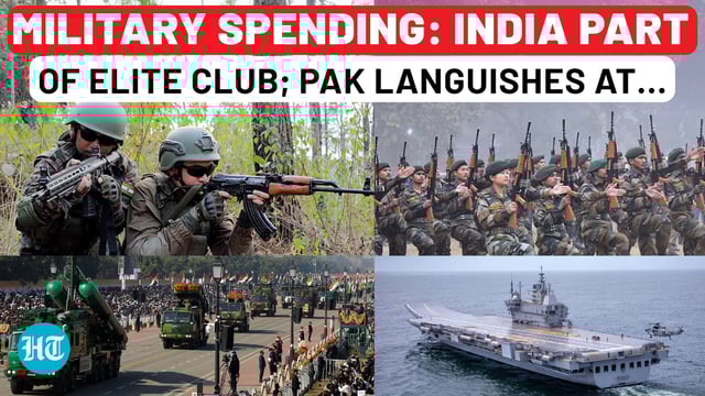 India has surged into the world’s top 5 military spenders