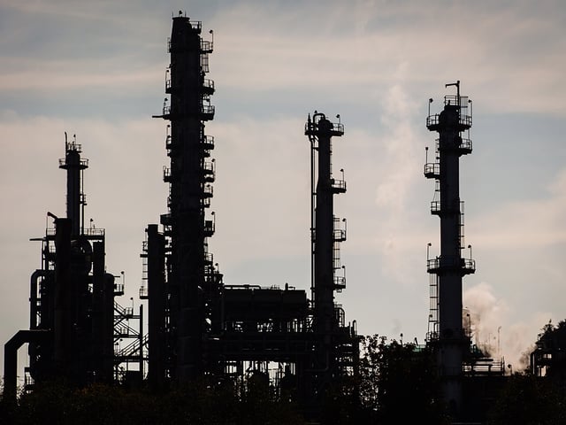 Parkland Corp.'s refinery in Burnaby, B.C. 