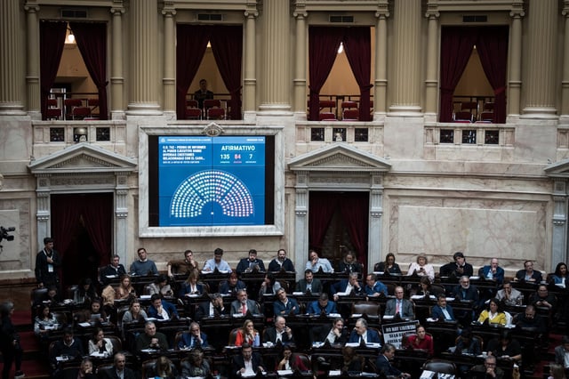 Recinto de la Cámara de Diputados