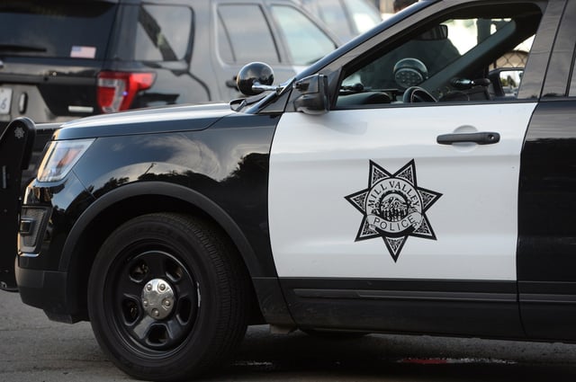 Mill Valley Police Department vehicle. (Alan Dep/Marin Independent Journal)