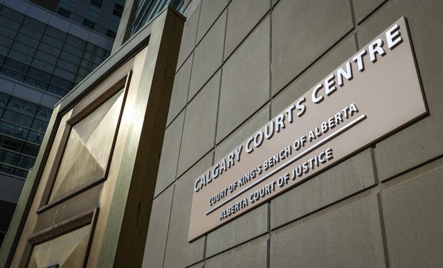 The Calgary Courts Centre is pictured in Calgary on Monday, May 6, 2024. 