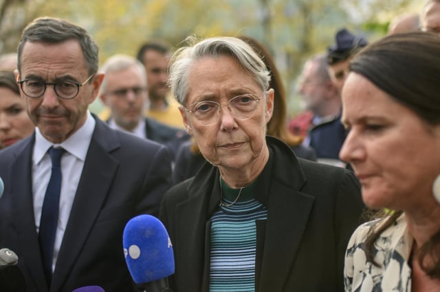 La ministre de l’éducation Élisabeth Borne (ici le 24 avril dernier) a annoncé mardi 29 avril 2025 sur TF1 qu’elle allait « faire appel » de la décision du tribunal administratif de Lille.