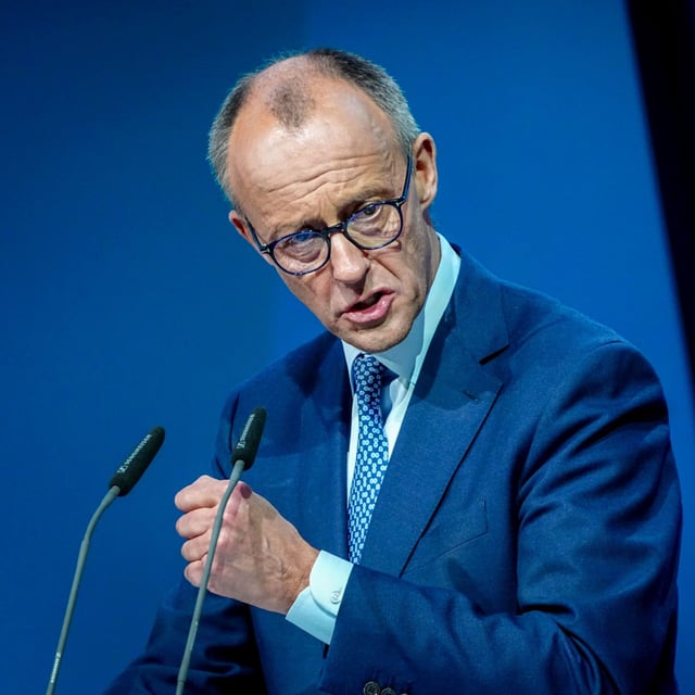 CDU-Chef Friedrich Merz
