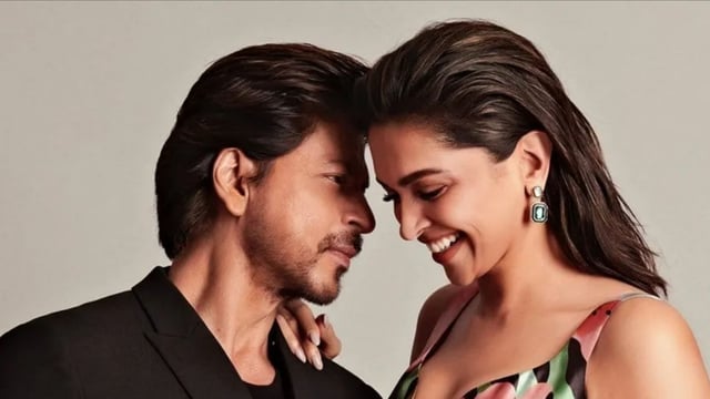 Shah Rukh Khan and Deepika Padukone 