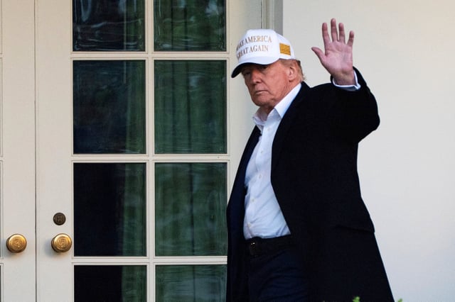 El presidente Donald Trump, en la Casa Blanca, en Washington.  (AP/Manuel Balce Ceneta)