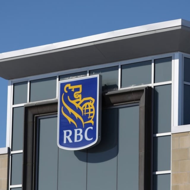 FILE PHOTO: The Royal Bank of Canada (RBC) logo is seen outside of a branch in Ottawa, Ontario, Canada, February 14, 2019. REUTERS/Chris Wattie