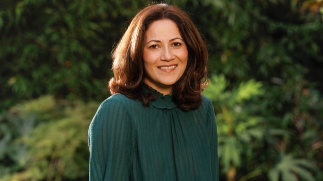 Mishal Husain rarely revealed much about herself during her sleuthing