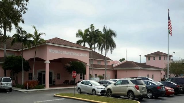 The Broward Transitional Center, an Immigration and Customs Enforcement detention facility in Deerfield Beach