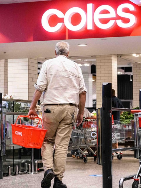 Coles says shoppers are still looking for heavily discounted stock. NewsWire / James Gourley