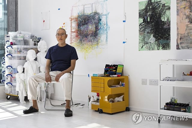 Contemporary artist Do Ho Suh is seen in this photo provided by Genesis on Nov. 8, 2024. (PHOTO NOT FOR SALE) (Yonhap)  