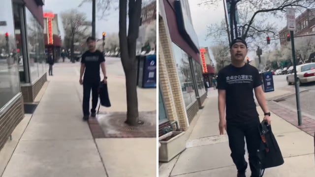 Illinois restaurateur Kenny Chou who verbally abused a customer for not tipping. 