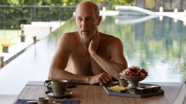Jon Gries as Greg – or &#39;Gary&#39; – in The White Lotus. (HBO)