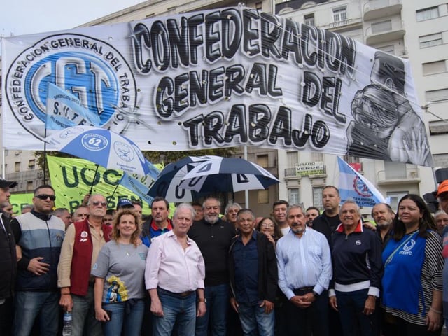 La CGT vuelve a protestar contra el Gobierno. Foto: CGT