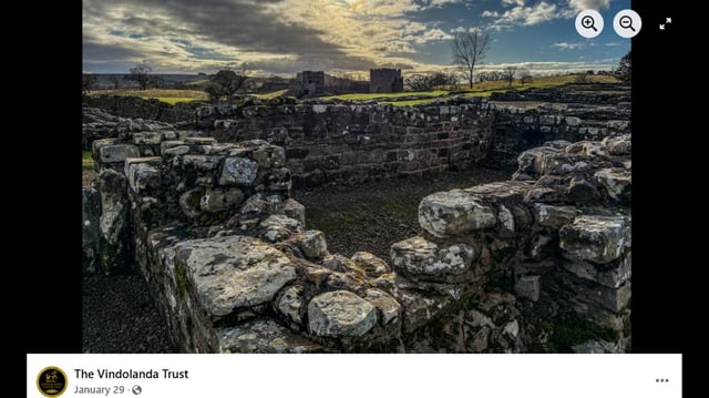 A phallus-shaped good luck charm from the Roman era was found inside the wall of a fort.