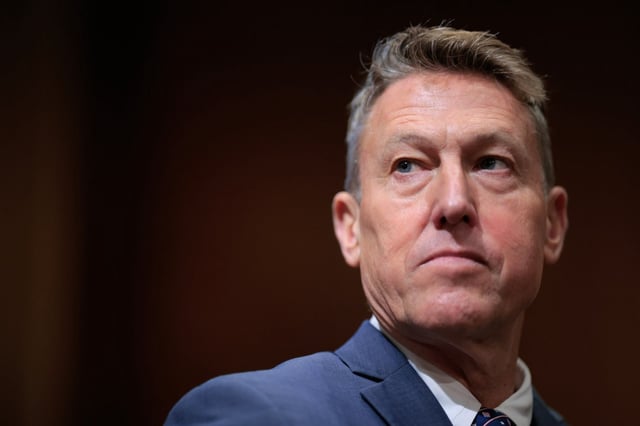 Rodney Scott, President Donald Trump’s nominee to be chief of U.S. Customs and Border Protection, prepares to testify during his confirmation hearing before the Senate Finance Committee on Capitol Hill Wednesday. (Chip Somodevilla/Getty Images News)