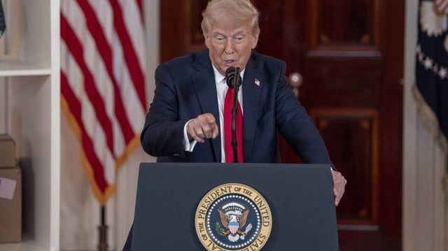 President Donald Trump tells audience members "made in the USA" is going to happen like it hasn't in a long time during an "Investing in America" event at the White House on Wednesday. Photo by Ken Cedeno/UPI