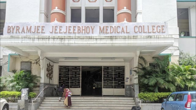 Pune, India - August 03, 2020: A view of B.J. Medical College in Pune, India, on Monday, August 03, 2020. (Photo by Shankar Narayan/HT PHOTO)