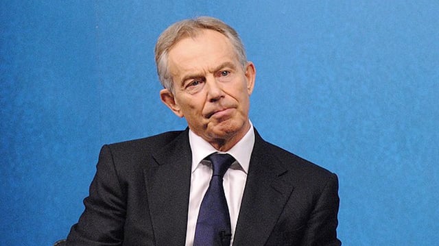 Former Labour prime minister Tony Blair. Image: Wikimedia Commons