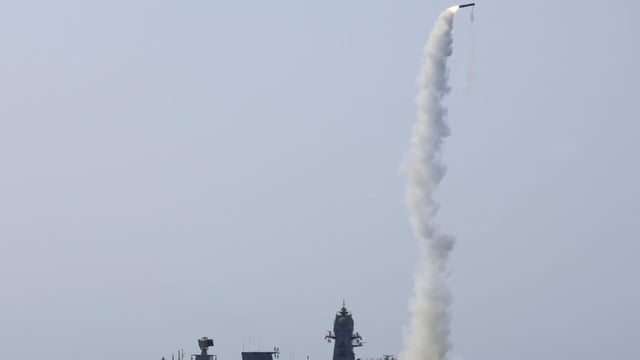 The Indian Navy confirmed on Sunday that its warships successfully executed several long-range anti-ship missile firings.