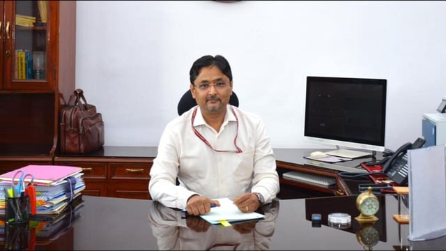 Arvind Shrivastava after taking charge as India’s next revenue secretary. (Finance Ministry)