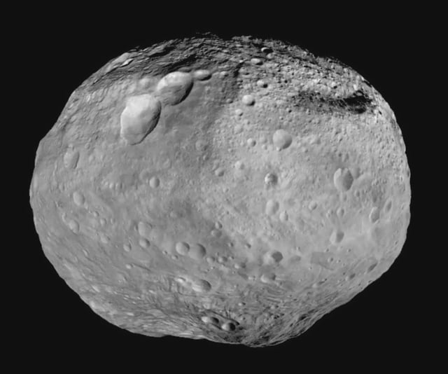 Asteroid Vesta. Credit: NASA/JPL-Caltech/UCAL/MPS/DLR/IDA