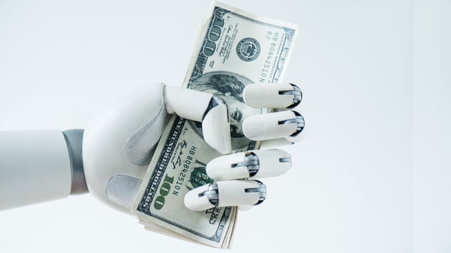 robot money