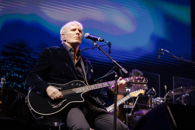 Michael Bolton performs on stage during Starlite Occident 2023 at Cantera de Nagüeles on June 30, 2023, in Malaga, Spain.