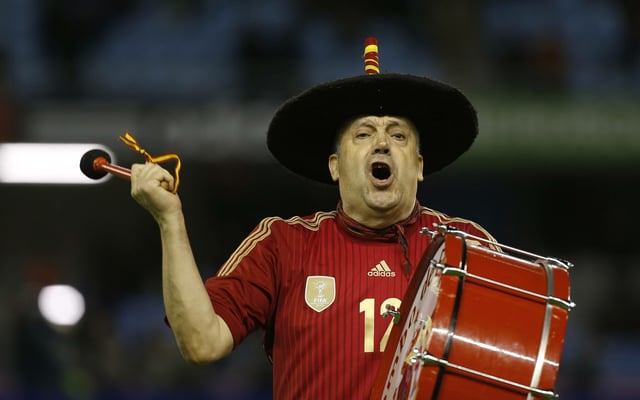 Super-Fan Manolo ist eine Ikone in Spanien.