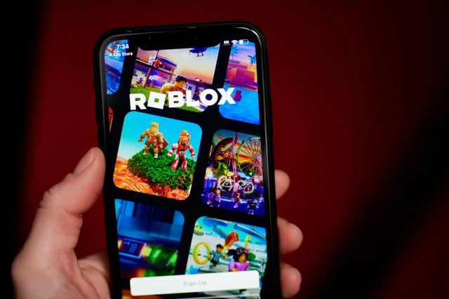 Roblox’s child-safety policies have come under scrutiny in recent months.
(Gabby Jones/Bloomberg)
