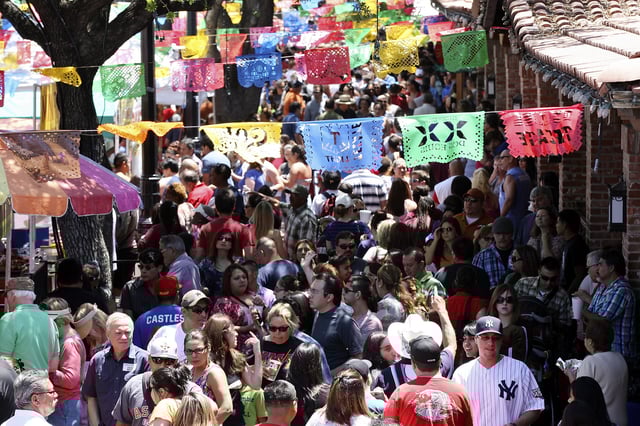 Market Square&#39;s traditional Cinco de May celebration has been pre-empted this year by Fiesta de los Reyes.  