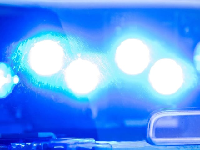 Eine Sirene der Polizei. (Symbolbild)