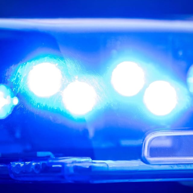 Eine Sirene der Polizei. (Symbolbild)