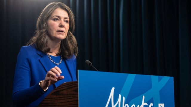 Alberta Premier Danielle Smith said on Thursday that she would see a court ruling on the constitutionality of federal clean electricity legislation. 