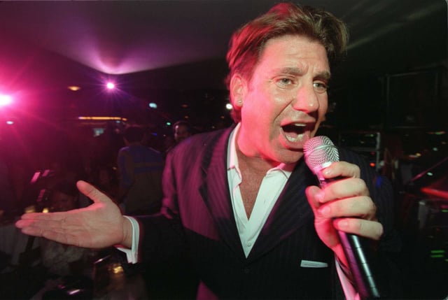 Scott Gertner onstage at Skybar.