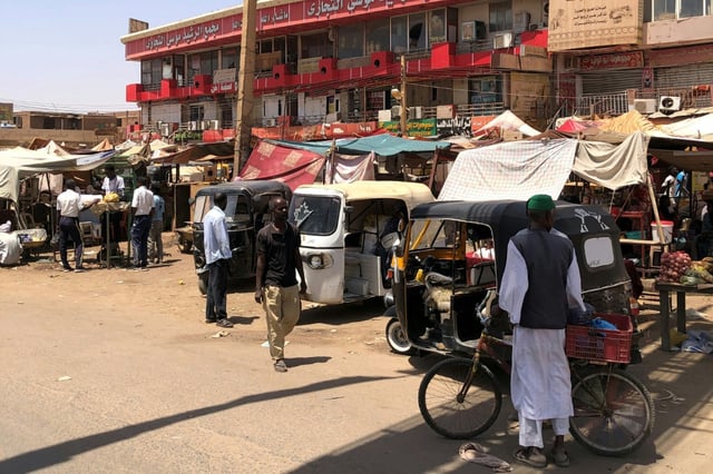 Just weeks ago this Khartoum market was deserted. Now, after the army's recapture of the city centre, it is slowly returning to life.