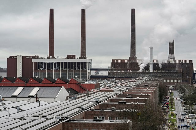 The main Volkswagen factory is pictured in Wolfsburg, Germany December 9, 2024. Martin Meissner/Pool via REUTERS/File Photo