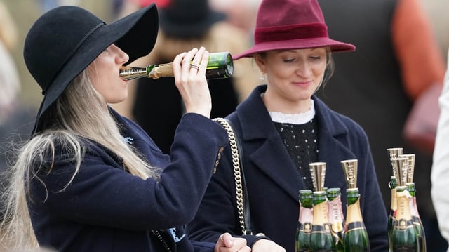 Moët & Chandon was going down well at the Cheltenham festival but sales of high-end goods in the company’s key US and China markets were suffering