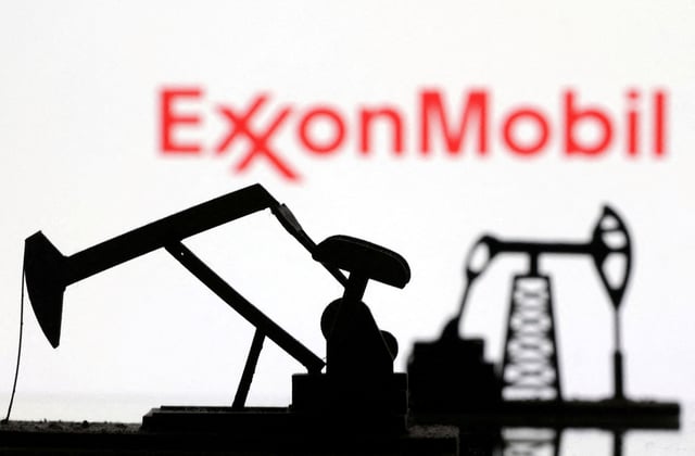 ExxonMobil logo is seen in this illustration taken, October 6, 2023. REUTERS/Dado Ruvic/Illustration/File Photo