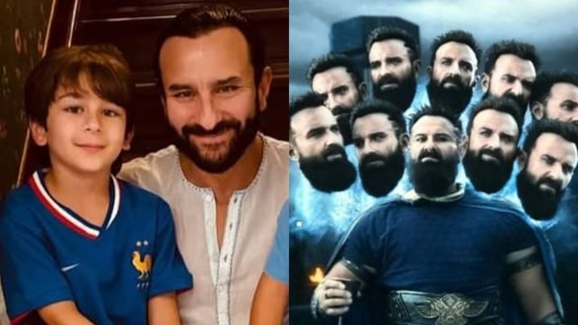 Taimur Ali Khan recently watched Saif Ali Khan's Adipurush