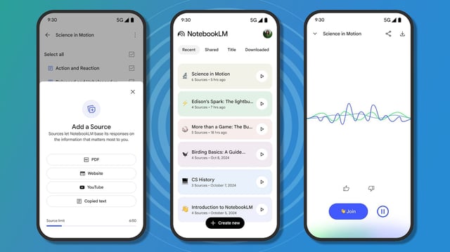 NotebookLM on Android