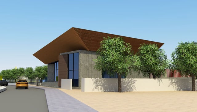 Diseño de la futura estación de Paiporta
