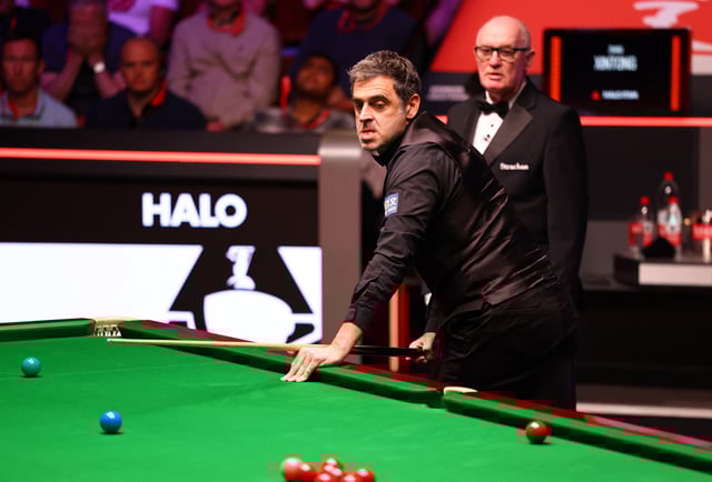 Snooker - World Snooker Championship - The Crucible Theatre, Sheffield, Britain - May 2, 2025 England's Ronnie O'Sullivan in action during his semi final match against China's Zhao Xintong Action Images via Reuters/Andrew Boyers