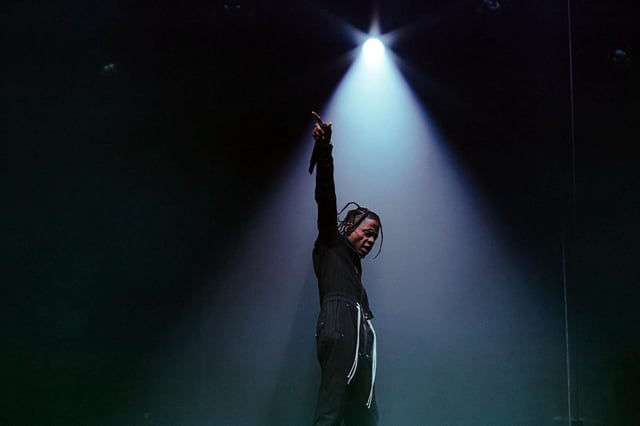 Travis Scott en el Primavera Sound de São Paulo de 2022