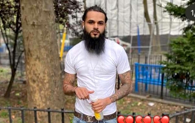 Christopher Jimenez, 34, was killed Thursday, April 17, 2025, after a confrontation with two men in the lobby of a NYCHA building on W. 126th St. near Broadway. (Obtained by Daily News)