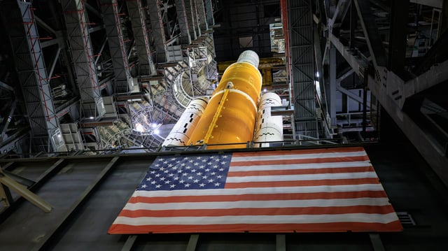 The Space Launch System and Orion would be phased out after Artemis 3 in the White House's 2026 budget proposal for NASA.